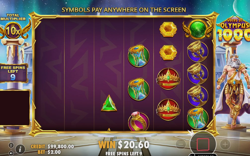 Freispiele mit Special Reels und Multiplier-Orbs